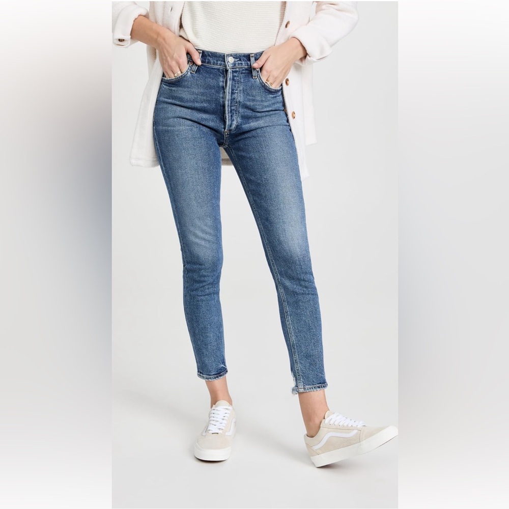 Agolde Nico High Rise Slim Fit Jeans